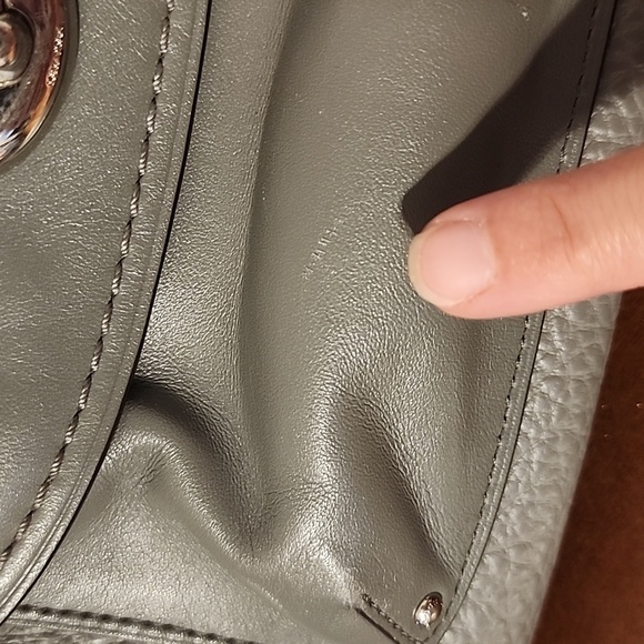 Coach Heather Grey Backpack/Crossbody - Picture 8 of 16